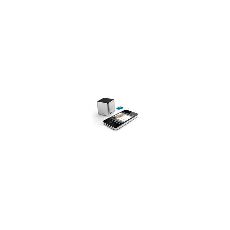TEH Mini Musicman Wireless Soundstation BT-X2 Argent | ECP Grossiste informatique
