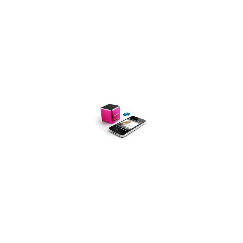 TEH Mini Musicman Wireless Soundstation BT-X2 Pink | ECP Grossiste informatique