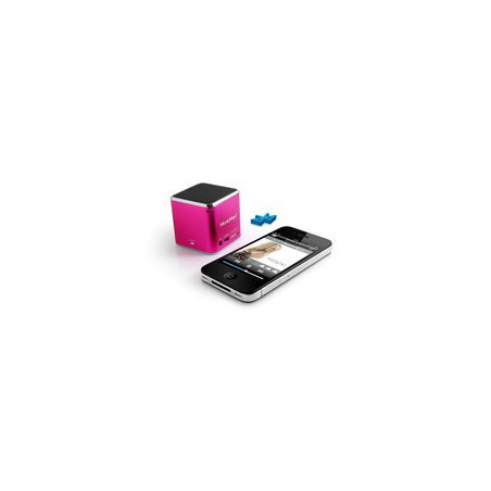 TEH Mini Musicman Wireless Soundstation BT-X2 Pink | ECP Grossiste informatique