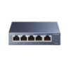 TPLSW019999 TP-LINK Switch Gigabit 5 ports 10 100 1000Mbps - Boîtier métal (Garantie à vie par le constructeur)