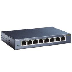 TPLSW028602 TP-LINK Switch de bureau 8 ports 10 100 1000Mbps - Boîtier métal