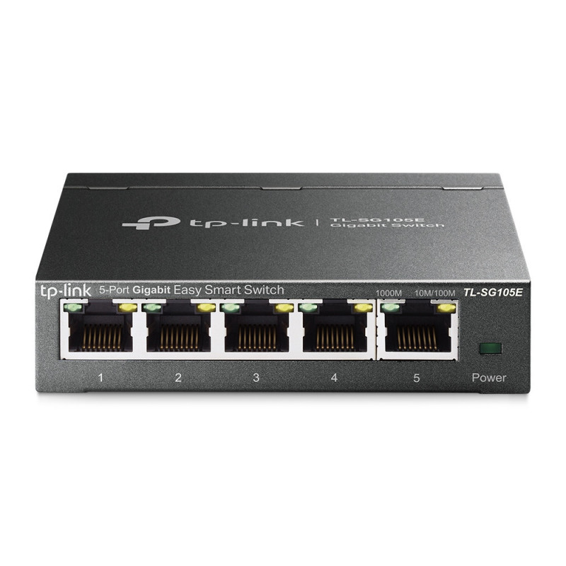 TPLSW032309 TP-LINK Switch Gigabit 5 ports 10 100 1000Mbps - Boîtier métal (Green)