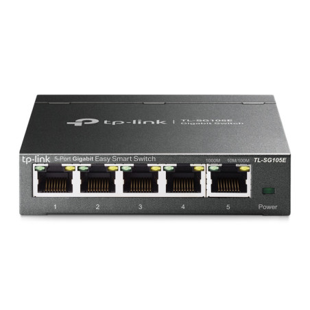 TPLSW032309 TP-LINK Switch Gigabit 5 ports 10 100 1000Mbps - Boîtier métal (Green)