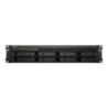 SYNBT036509 RS1221+ Bt NAS Rack 2U pour 8 DD 3.5 2.5p 2.2GHz QCore 4Go 4LAN GbE USB3