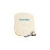 Parabole DigiDish 45 avec fix. AZ/El Twin LNB univ. beige | ECP Grossiste informatique