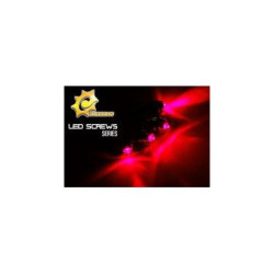 Vis Ventilo led Rouge x4 | ECP Grossiste informatique