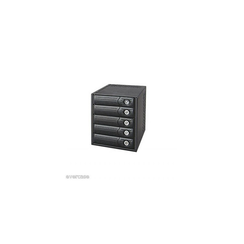 SI-0357C BackPlane SCSI Noir, pour 5 disques durs | ECP Grossiste informatique
