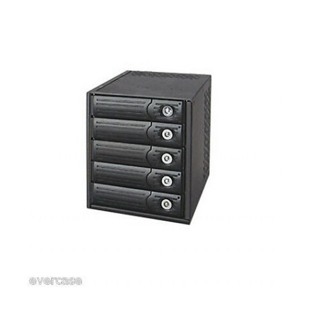 SI-0357C BackPlane SCSI Noir, pour 5 disques durs | ECP Grossiste informatique