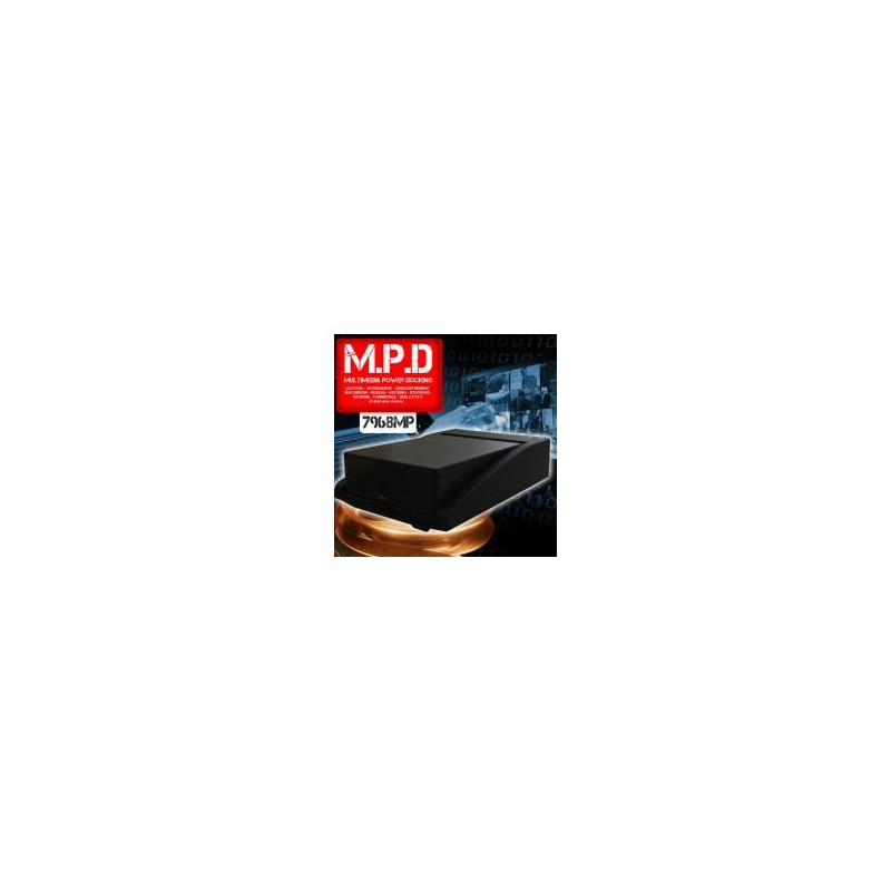 DESTOCKAGE 7968MP Docking 2.5/3.5 SATAII/USB2+LAN, MM Black | ECP Grossiste informatique