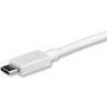 STAUS030182 USB Type-C vers DisplayPort 1 m blanc