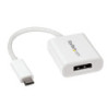 STAUS030185 USB C vers DisplayPort M F blanc