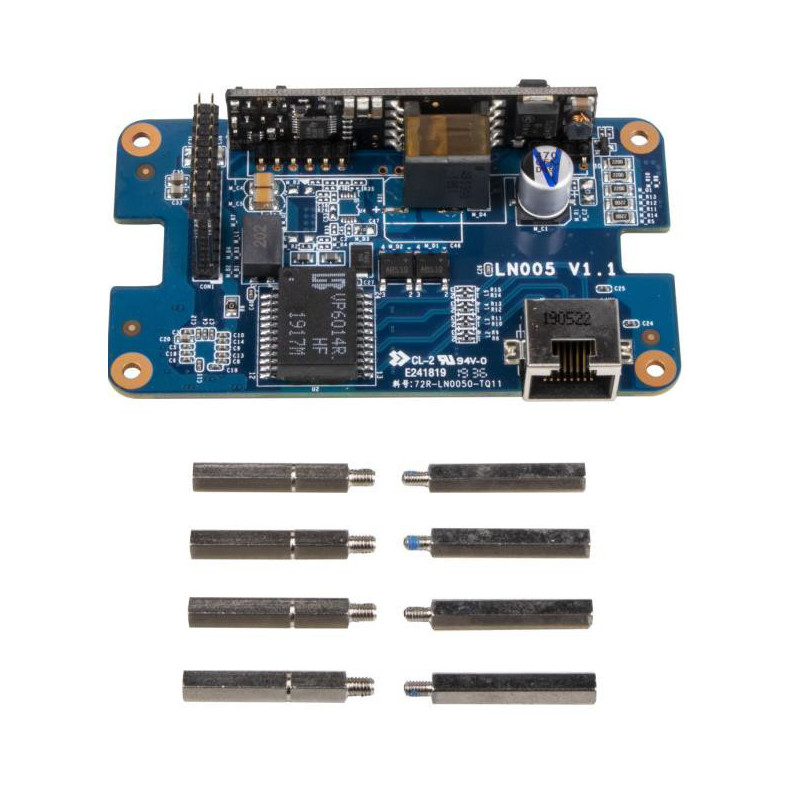 SHUBB035260 SHU PSE01Carte pour alimenter le PC en POE et ajout d un 2eme contrôleur réseau