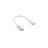 Axxbiz CableBiz-C005, USB2.0 C vers Micro-B M/F - White - 56 Ohm | ECP Grossiste informatique