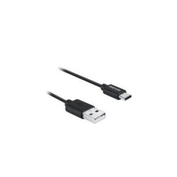 Axxbiz CableBiz-C001, USB Type-C plug to USB 2.0 Standard-A plug cable-Noir 1m | ECP Grossiste informatique