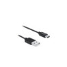 Axxbiz CableBiz-C001, USB Type-C plug to USB 2.0 Standard-A plug cable-Noir 1m | ECP Grossiste informatique