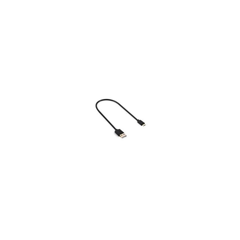 Axxbiz CableBiz-A005 B 0.3M USB A vers Micro-B M/M Black | ECP Grossiste informatique