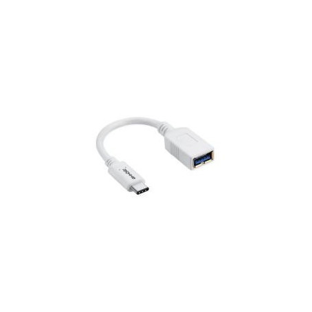 Axxbiz CableBiz-C003 W USB C vers USB 3.1 A M/F - White | ECP Grossiste informatique