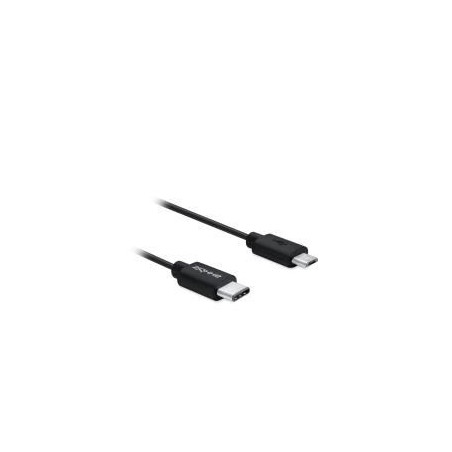 Axxbiz CableBiz-C004B USB Type-C plug to USB 2.0 Micro-B plug cable - Black | ECP Grossiste informatique