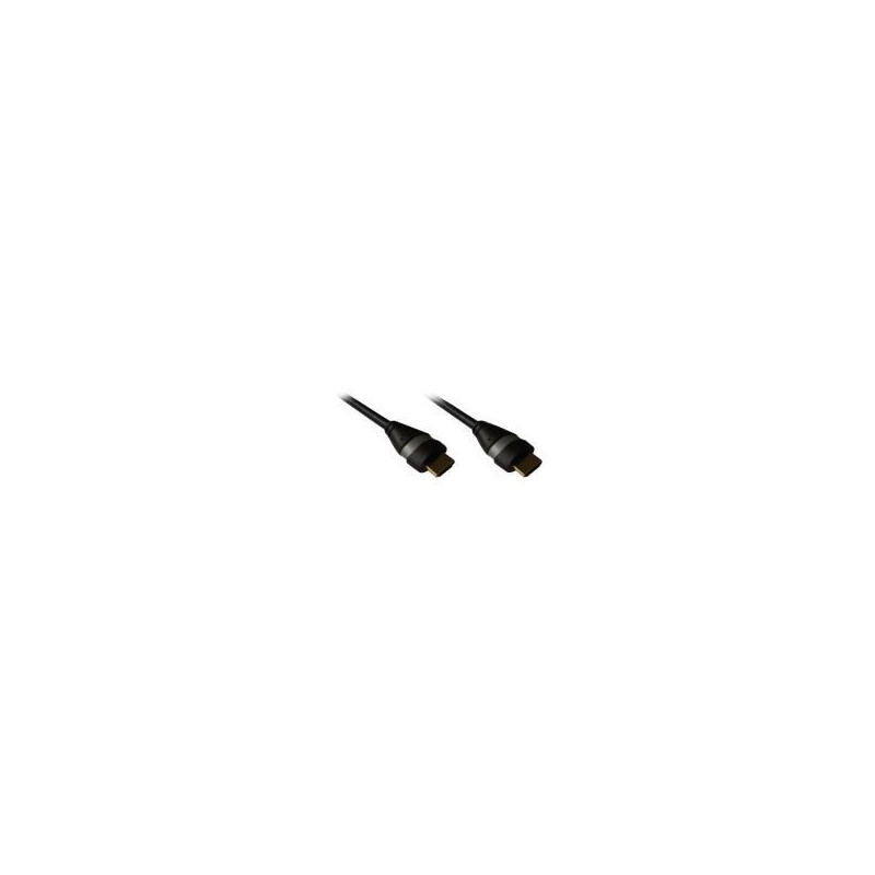 Cordon HDMI 2.0 Ethernet 5m A-A M-M Noir/Silver | ECP Grossiste informatique