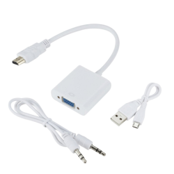 Adaptateur HDMI vers VGA/Audio | ECP Grossiste informatique