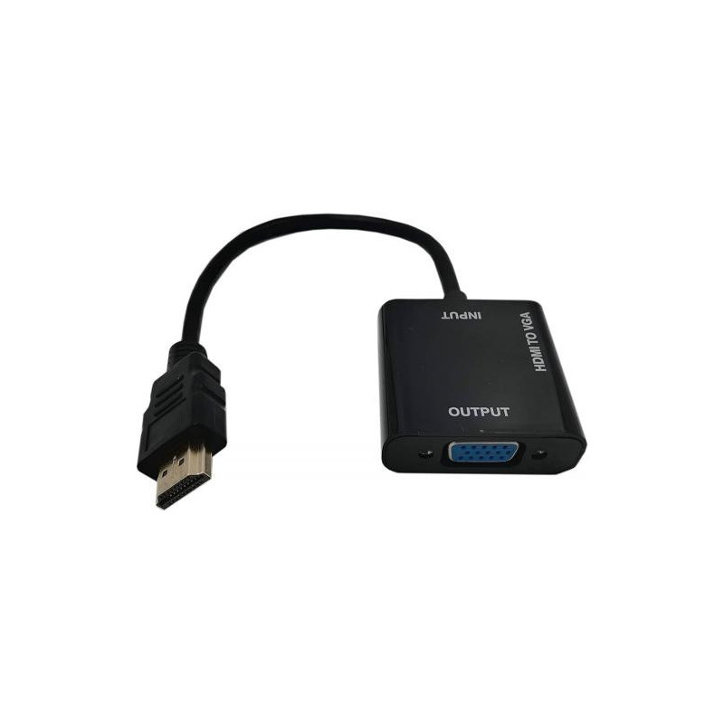 Adaptateur HDMI Mâle - VGA Femelle 0.15m | ECP Grossiste informatique