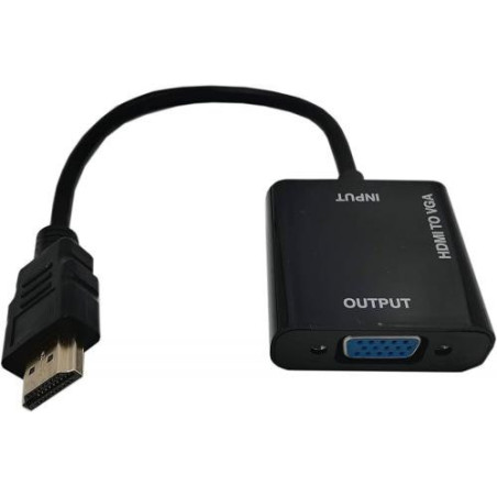 Adaptateur HDMI Mâle - VGA Femelle 0.15m | ECP Grossiste informatique