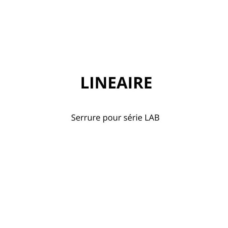 Serrure pour série LAB | ECP Grossiste informatique