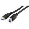 NONUS014800 Cordon USB3.0 A-B M M 1.8m