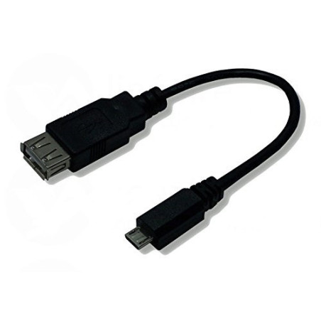 NONUS021655 Adaptateur USB OTG HOST microUSB USB M F 0.10m