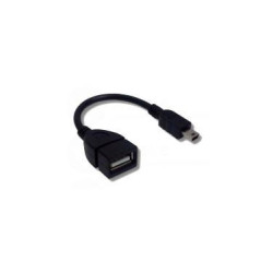 Adaptateur USB OTG/HOST MiniUSB/USB M/F 0.10m | ECP Grossiste informatique