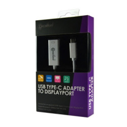 Adaptateur USB-C vers DisplayPort M-F | ECP Grossiste informatique