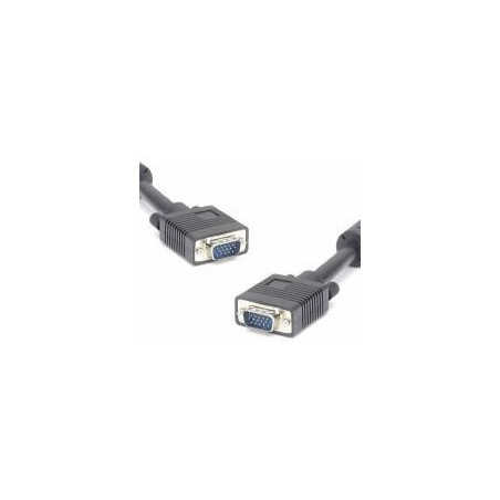 Cordon VGA HD15 M/M 2 ferrites 2m | ECP Grossiste informatique