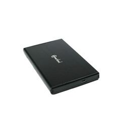 Boîtier externe 2.5p SATA USB 3.0 Alu Noir | ECP Grossiste informatique