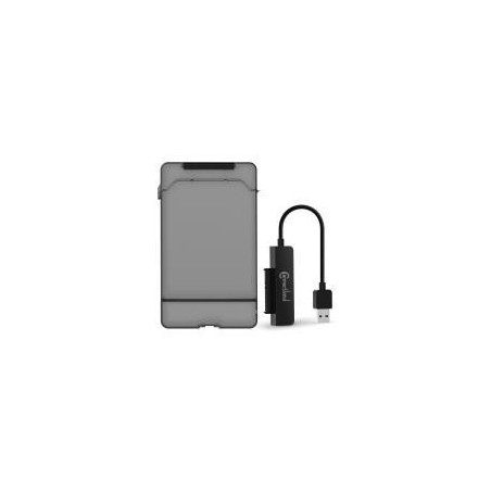 Boîtier externe 2.5p SATA USB 3.0 Noir | ECP Grossiste informatique