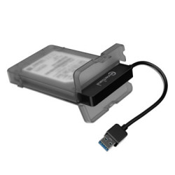 Boîtier externe 2.5p SATA USB 3.0 Noir | ECP Grossiste informatique