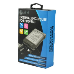 Boîtier externe 2.5p SATA USB 3.0 Noir | ECP Grossiste informatique