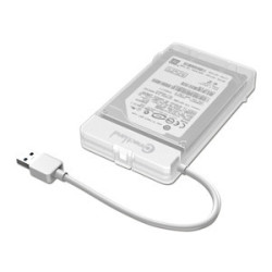 NONBT030689 Boîtier externe 2.5p SATA USB 3.0 Blanc