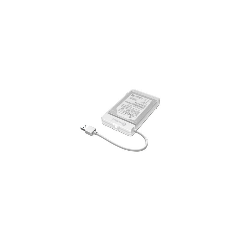 NONBT030689 Boîtier externe 2.5p SATA USB 3.0 Blanc