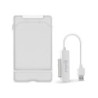 NONBT030689 Boîtier externe 2.5p SATA USB 3.0 Blanc