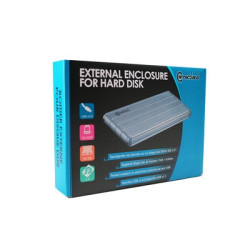 Boîtier externe 2.5p IDE/SATA USB 2.0 Silver | ECP Grossiste informatique