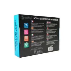Boîtier externe 2.5p IDE/SATA USB 2.0 Silver | ECP Grossiste informatique