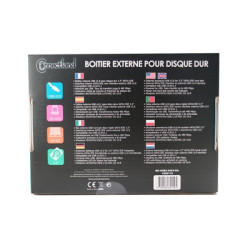Boîtier externe 2.5p IDE/SATA USB 2.0 Silver | ECP Grossiste informatique