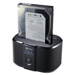 Docking 1xHDD 2.5/3.5p Sata avec hub USB3 | ECP Grossiste informatique