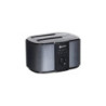 6001008 Docking pour 2xHDD 2.5/3.5p Sata USB3 Gris | ECP Grossiste informatique