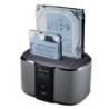6001008 Docking pour 2xHDD 2.5/3.5p Sata USB3 Gris | ECP Grossiste informatique