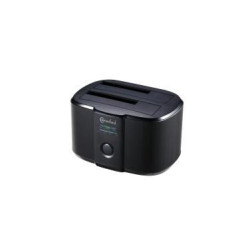 Docking pour 2xHDD 2.5/3.5p Sata USB3 Noir | ECP Grossiste informatique