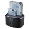 Docking pour 2xHDD 2.5/3.5p Sata USB3 Noir | ECP Grossiste informatique