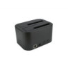 Docking pour 2xHDD 2.5/3.5p Sata USB3 Noir | ECP Grossiste informatique