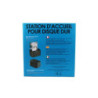 Docking pour 2xHDD 2.5/3.5p Sata USB3 Noir | ECP Grossiste informatique