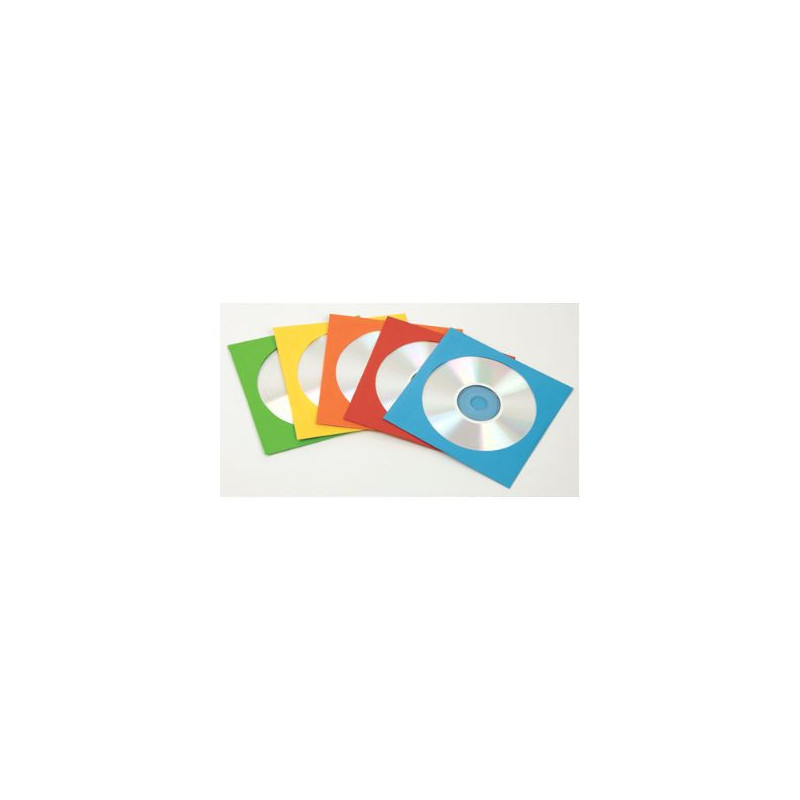 Pack de 50 enveloppe pp color CD | ECP Grossiste informatique